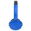 dostyle HS201 Headset Stereo Talking Game Headset Computer Headset Rotary Earmuffs Laser Blue