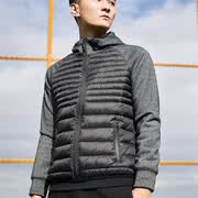 Xiaomi Uleemark Hombres ropa acolchada de algodón Serie de deportes Otoño Invierno ropa de deporte empalmada al aire libre Camping Chaqueta de abrigo masculino D5
