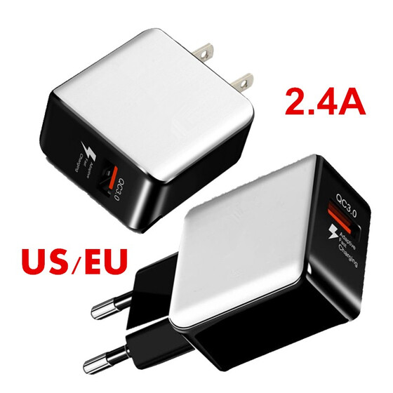  Universal EU plug US plug 5V/3A Quick Charge 3.0.             