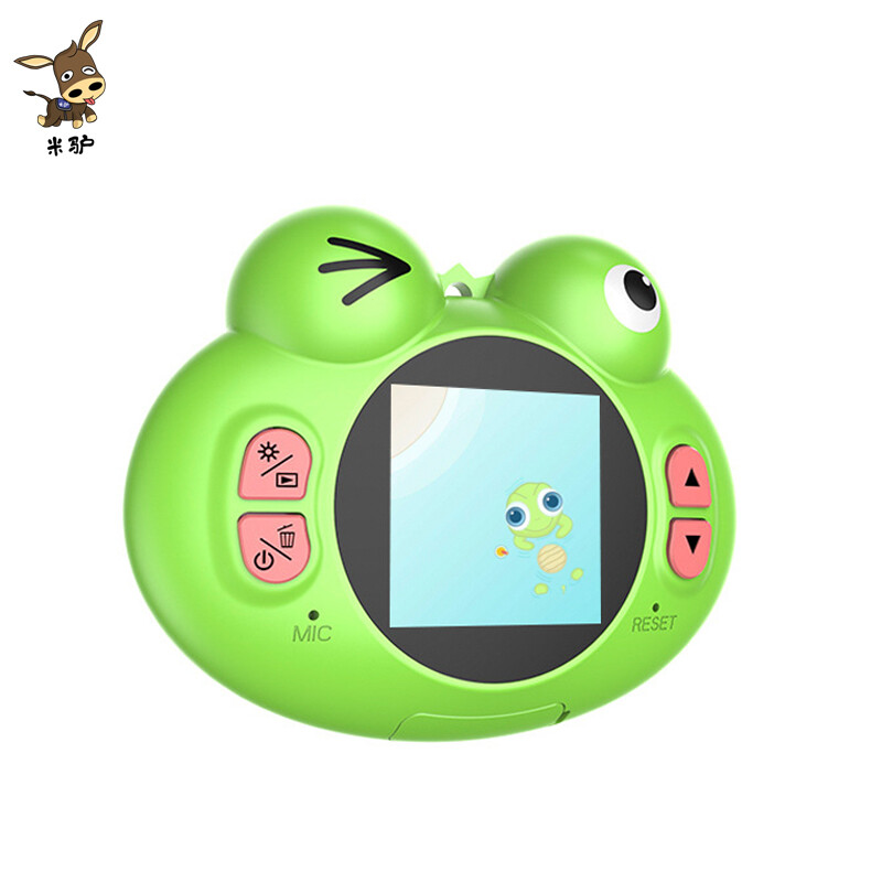 Mi Fu k2 children’s digital camera travel photo video cartoon camera boy girl photo small SLR mini cute toy birthday gift