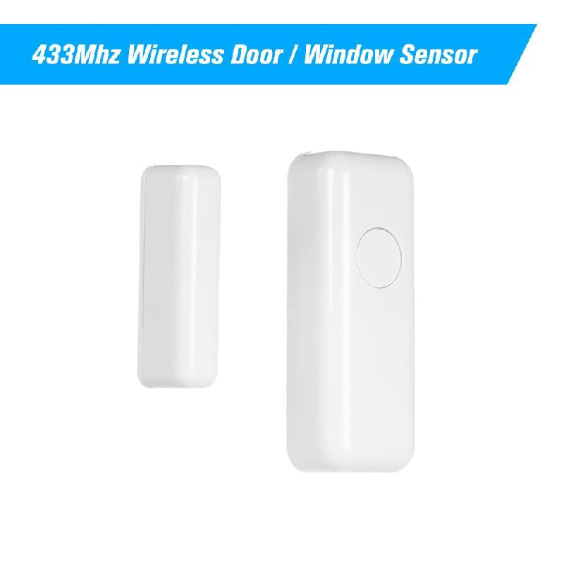 Vibration Anti-Theft Home Security Protection 433 Detector for Home//Shop//Office Wireless Door Window Sensor