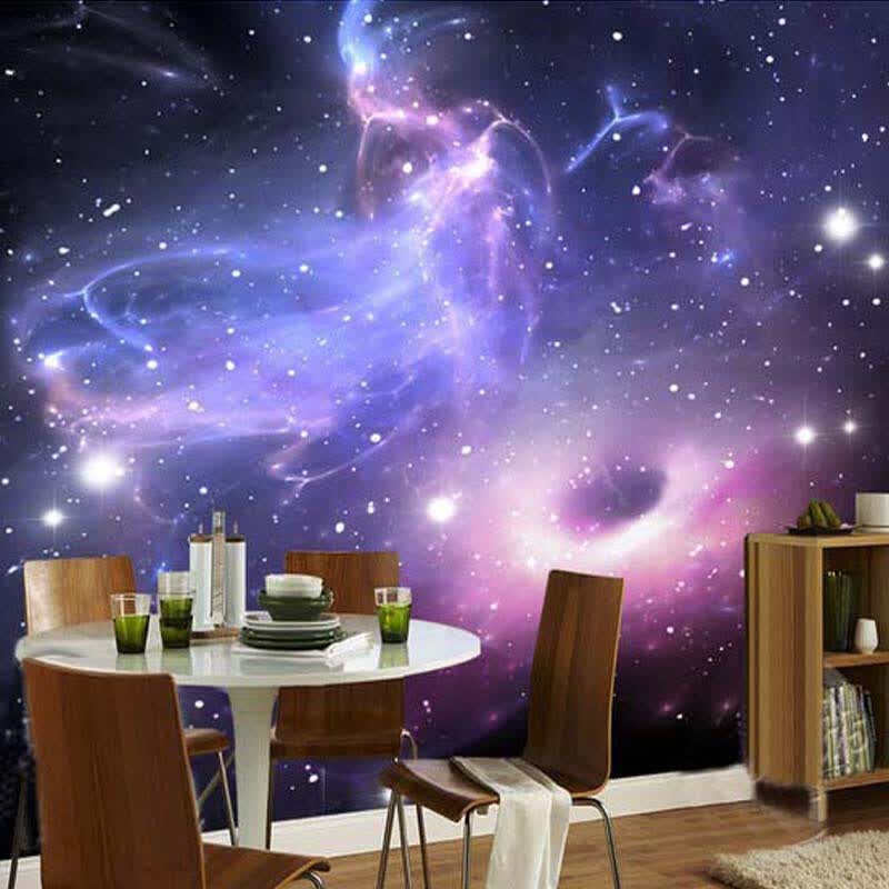 Custom Any Size 3d Wall Mural Wallpaper For Bedroom Walls Modern Custom Any Size 3d Wall Mural Wallpaper For Bedroom Walls Modern Abstract Universe Stars Galaxy Living