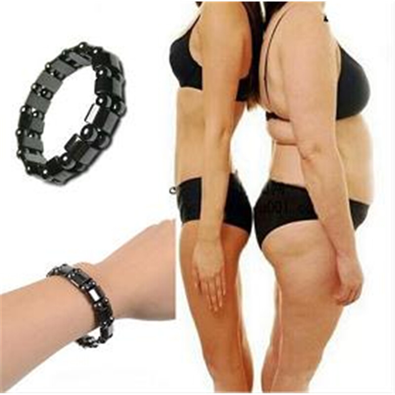  Популярный черный браслет Магнитная терапия браслет аксессуары магнитный браслет для похудения. 