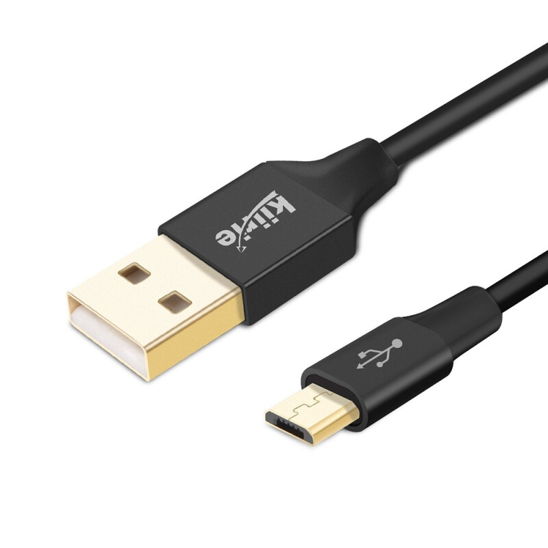  Micro USB-кабель, Kiirie PowerLine 1M Высокоскоростной Micro USB 2.0 Зарядные кабели Антенный шнур для зарядного устройства. 