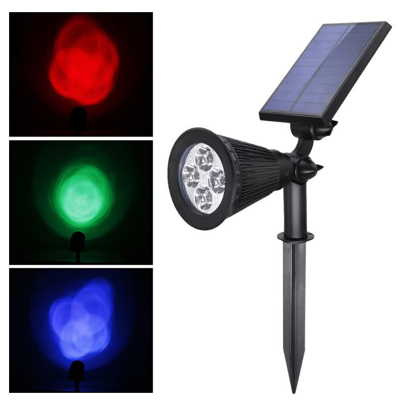 High Brightness Solar Led Waterproof Lawn Light Various Color High Brightness Solar Led Waterproof Lawn Light Various Color Garden Landscape Flood