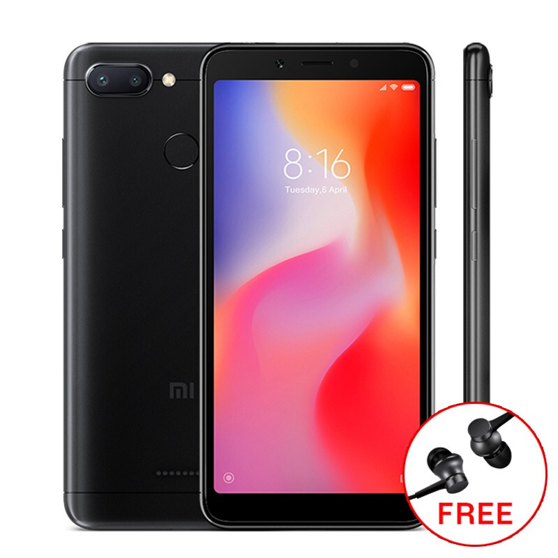  В наличии Глобальная версия Xiaomi Redmi 6 3GB 32GB