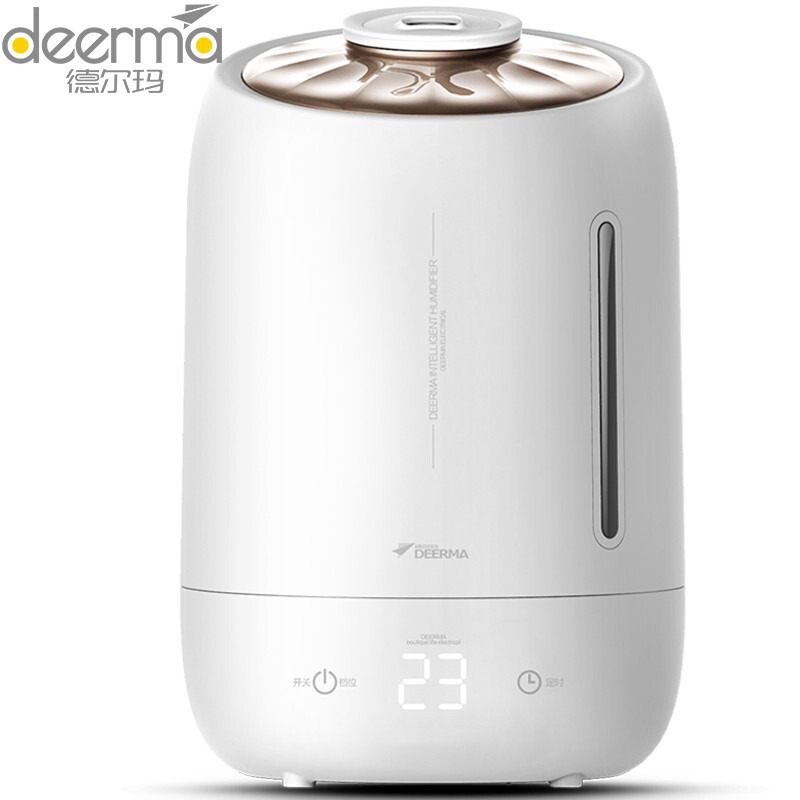  Deerma DEM-F600 увлажнитель воздуха  5L （белый）.    