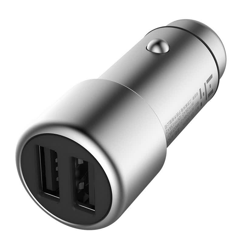  ZMI QC3. автомобильное зарядное устройство  0быстрая зарядка 5V 2.4A двойной выход USB 