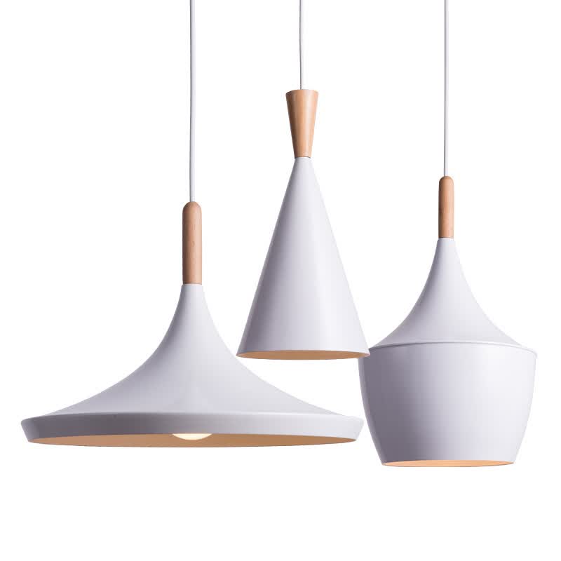 Bokt 60w 3 Lights Ceiling Pendant Light Fixtures Minimalist White Bokt 60w 3 Lights Ceiling Pendant Light Fixtures Minimalist White Aluminum Hanging Chandelier Lighting Home Decor
