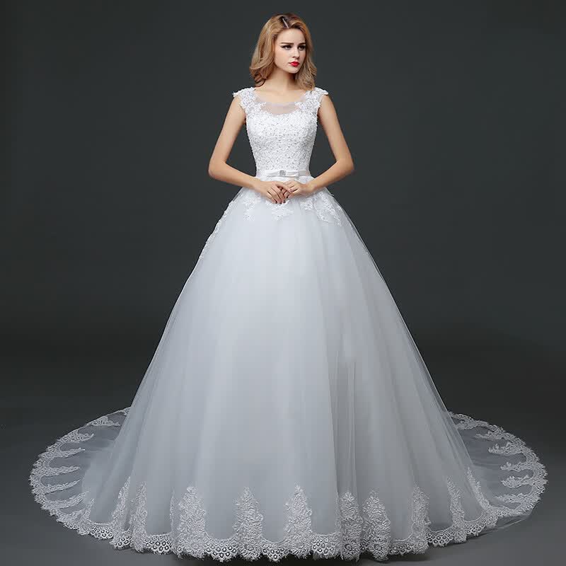 Wedding Dresses 2017 New Styles Shoulder Tail Online Wedding Dresses 2017 New Styles Shoulder Tail