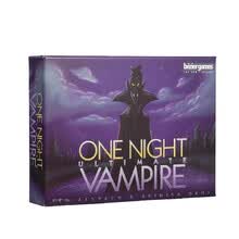 -One Night Ultimate Vampire Juegos de cartas 10 minutos Juegos de cartas r&aacute;pidos de mesa 3-10 jugadores Juegos populares de cartas de fiesta on JD
