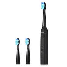 electronic-tooth-brush-Alfawise SG - 949 Cepillo de dientes el&eacute;ctrico Sonic con temporizador inteligente Cinco modos de cepillado Prenda impermeable con 3 cabezales de cepillo on JD