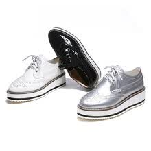 fashion-sneakers-IDIFU Mujeres Moda punta redonda punta estrecha Low Brogues Bombas Zapatos con cordones Oxfords Zapatos on JD