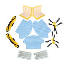 robot-vacuum-cleaner-(Para B6009) Repuesto para robot aspirador B6009, cepillo lateral * 4pcs + filtro HEPA * 2pcs + filtro 3D * 2pcs + cepillo central * 2pcs + trapeador * 3pcs on JD
