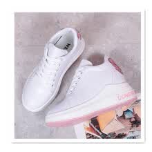 fashion-sneakers-2018 oto&ntilde;o nuevos zapatos blancos peque&ntilde;os versi&oacute;n coreana femenina de zapatos casuales salvaje de espesor grueso estudiante transpirable solo zapatos aumentar on JD