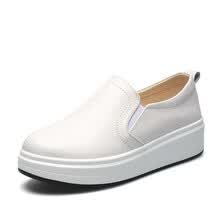 fashion-sneakers-2018 transpirable casual Lok Fu zapatos solos zapatos c&oacute;modos antideslizantes muffin planos perezosos zapatos aumentaron informal baja para ayudar a soltero on JD