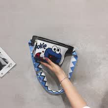 -Ri&ntilde;onera mujer marea ins super fuego peque&ntilde;a bolsa de dibujos animados hip hop diagonal bolsa de pecho estampado coreano Harajuku ni&ntilde;a Judy bolsa on JD