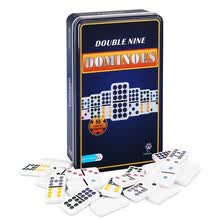 educational-toys-Doublefan doble nueve domino 55 piezas de embalaje de hierro 4031 on JD