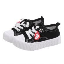 -Zapatillas de deporte cl&aacute;sicas de lona Reci&eacute;n nacido Beb&eacute;s Ni&ntilde;os Ni&ntilde;as Primeros caminantes Zapatos Beb&eacute; Ni&ntilde;o Suela suave Zapatos antideslizantes para beb&eacute;s on JD