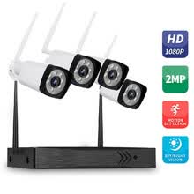 -HT-1604M 4CH NVR + 4 c&aacute;maras Kit de NVR inal&aacute;mbrico Sistema de vigilancia de seguridad 2.0MP 1080P WiFi C&aacute;mara de seguridad para el hogar Monitor Night Visio on JD