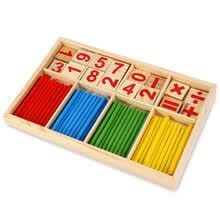-Montessori Inteligencia Matem&aacute;tica Stick Juguetes Educativos Preescolares on JD