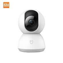 -Xiaomi Mi Home C&aacute;mara de seguridad inteligente 1080P HD C&aacute;mara IP 360 grados de visi&oacute;n nocturna Cabeza de cuna para tel&eacute;fono inteligente APP Control remoto on JD