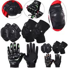 -1 Unidades Hombres Mujeres Guantes de moto al aire libre Protecci&oacute;n de codo Rodilleras Almohadillas de protecci&oacute;n Equipo on JD