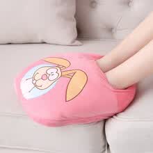 -Caf&eacute; caliente, desmontable y lavable, enchufe, pie c&aacute;lido, tesoro, calefacci&oacute;n el&eacute;ctrica, zapatos el&eacute;ctrico, tesoro caliente, beb&eacute; c&aacute;lido, calienta pies, rosa, NK-004 on JD