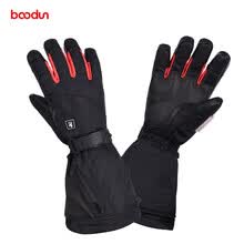 -Guantes calefactados el&eacute;ctricos Calefacci&oacute;n Moto impermeable + Banco de energ&iacute;a Pantalla t&aacute;ctil c&aacute;lida on JD