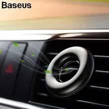 air-fresheners-Baseus Car Air Aromatherapy Holder Auto Air Outlet ambientador purificador Fragancia Mini Round Car Purifier Holder on JD