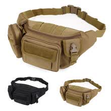 -Ciclismo al aire libre Senderismo Bolsa Cintura Ri&ntilde;onera Camping Militar Bolsa Bolsa on JD