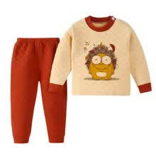 -Conjunto de ropa interior t&eacute;rmica para ni&ntilde;os, pijamas para ni&ntilde;as, camiseta estampada de dibujos animados, tops, pantalones para ni&ntilde;os peque&ntilde;os on JD
