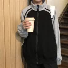 coats-jackets-Mujeres Casual Chaqueta de cuello alto Abrigo Cremallera Chaqueta de bombardero Chaqueta de bolsillo a juego de color Chaqueta Mujer on JD