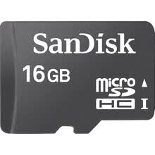 -Tarjeta de expansi&oacute;n de almacenamiento SanDisk 16GB micro SD on JD