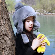 girl-clothing-Conejo de invierno pelo Lei Feng sombrero al aire libre del calentador del o&iacute;do sombrero de piel de piel superior sombrero de piel del beb&eacute; env&iacute;o gratis on JD