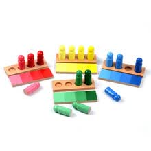 educational-toys-Nuevos Juguetes para beb&eacute;s de madera Versi&oacute;n familiar Montessori Semejanza de color Clasificaci&oacute;n Tarea de madera Ni&ntilde;os preescolares Ni&ntilde;os beb&eacute;s on JD