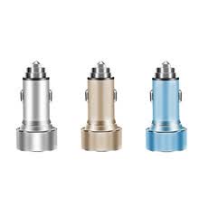car-charger-Cargador de coche, pantalla digital, martillo de seguridad, cargador de tel&eacute;fono m&oacute;vil de relleno del coche, veh&iacute;culo multifuncional USB de metal, nuevo modo de carga on JD