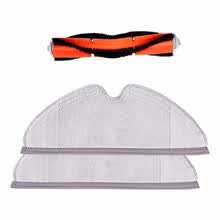 robot-vacuum-cleaner-Robot Clean Replacement Kits para Xiaomi Robot Aspirador 2 para Roborock S50 S51 Repuestos 2PCS Mop Cloths 1PC Main Brush on JD