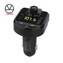 car-charger-KAWOSEN FM Transmisor Modulador Manos Libres Bluetooth Kit de Coche Transmisor Inal&aacute;mbrico Reproductor de Audio MP3 5V 3.1A Dual USB Car Charger on JD