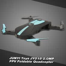 -JUN YI JUGUETES JY018 2.0MP C&aacute;mara 1080P Wifi FPV Plegable Selfie Pocket Drone G-Sensor Bar&oacute;metro Altura Hold RC Quadcopter on JD