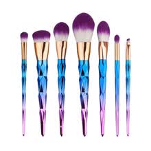 -Pinceles de maquillaje, Angelabasics 7PCS / Set Make Up Brushes Foundation Eyshadow Blusher Powder Blending Cosmetic Brush Pinceles de maquillaje Set on JD