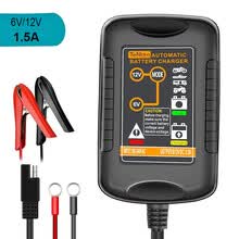 car-charger-TeNizo Automatic Trickle Cargador de Bater&iacute;a Mantenedor 6V y 12V 1.5Amp Carga Totalmente Inteligente para Coche Motocicleta Barco Cortac&eacute;sped Batterie on JD