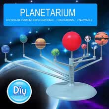educational-toys-Simulaci&oacute;n 3D Sistema Solar Planetario DIY Modelo Ni&ntilde;os Kits de Ciencia Astron&oacute;mica on JD