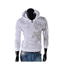 -Sudadera con capucha para hombre Zogaa New Men Printing Slim on JD