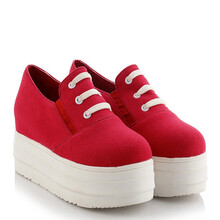 IDIFU Womens Casual Round Toe Low Top Slip On Loafers Shoes Faux Suede Lace Up Flat Sneakers
