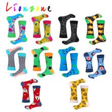 men-socks-LIONZONE 2018 New Arrived Happy Women Calcetines Musicales Bombas Fox Indians Leopard Patrones de Dise&ntilde;o Calcetines de Algod&oacute;n Unisex Calor de Invierno on JD
