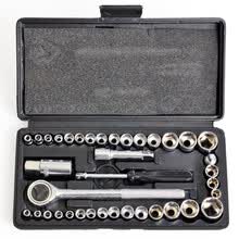 -Extensi&oacute;n (Tactix) 734440 ONSITE Juego de fundas 40 piezas 6.3mm / 10mm Series Juego de herramientas de llave de z&oacute;calo para reparaci&oacute;n de motocicletas on JD