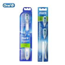 electronic-tooth-brush-Oral B cepillo electrico potencia Cruz acci&oacute;n blanqueamiento de dientes cepillo de dientes + 2 cabezales del cepillo reemplazable on JD