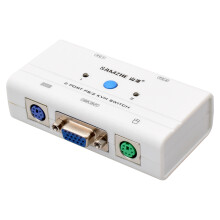 Shengwei KVM Switch Box 8 Port VGA Monitor Share Adapter 8 IN 1 OUT Manual 8 USB