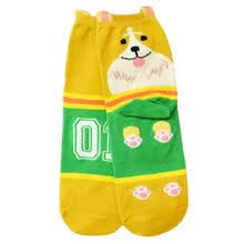 men-socks-US STOCK Women Girls Ankle High Mid-calf Socks Lady Cotton 3D Animal Short Socks on JD